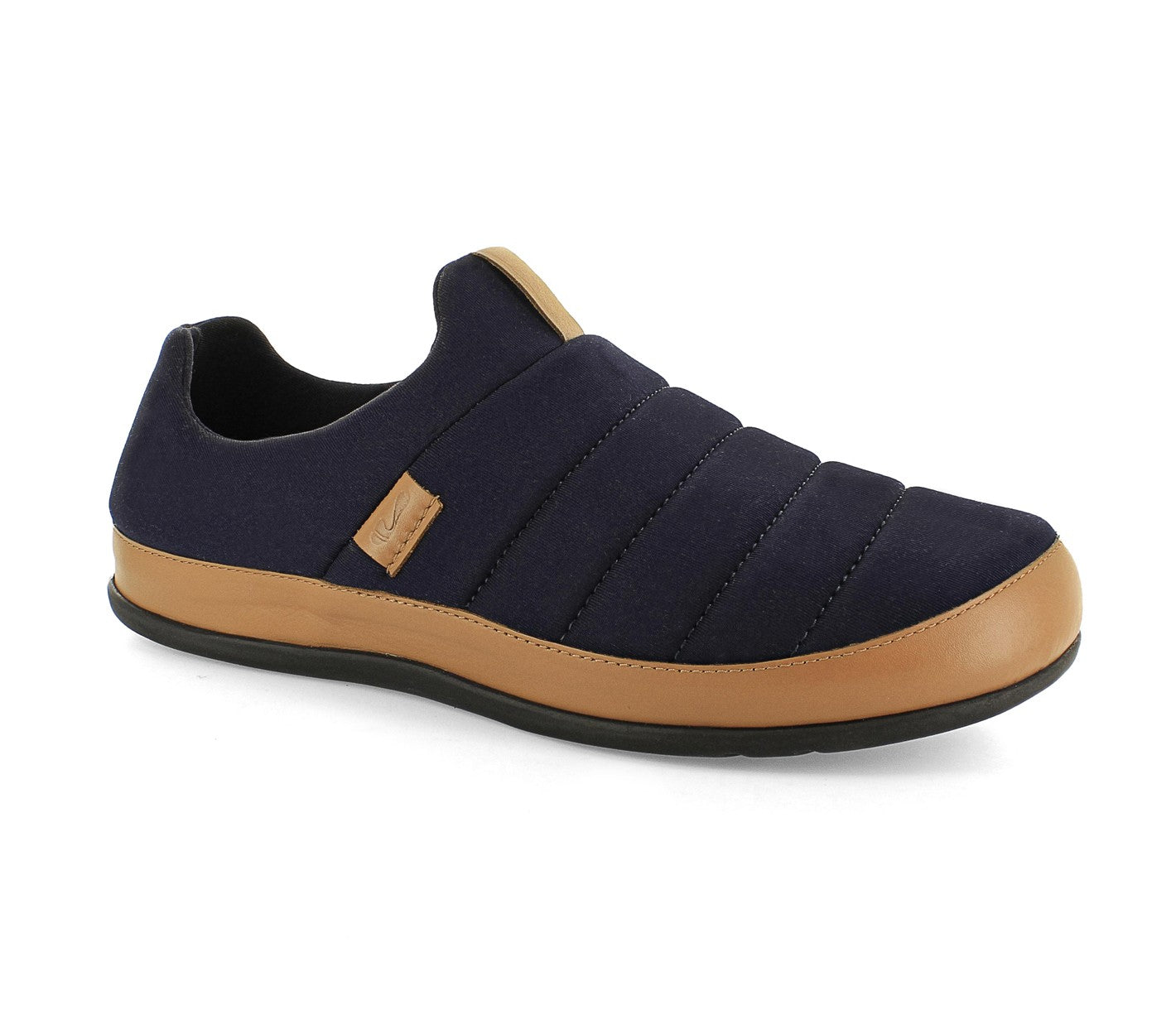 Strive Men's Slipper Shoe - Basel - Arch Supportive in Navy
