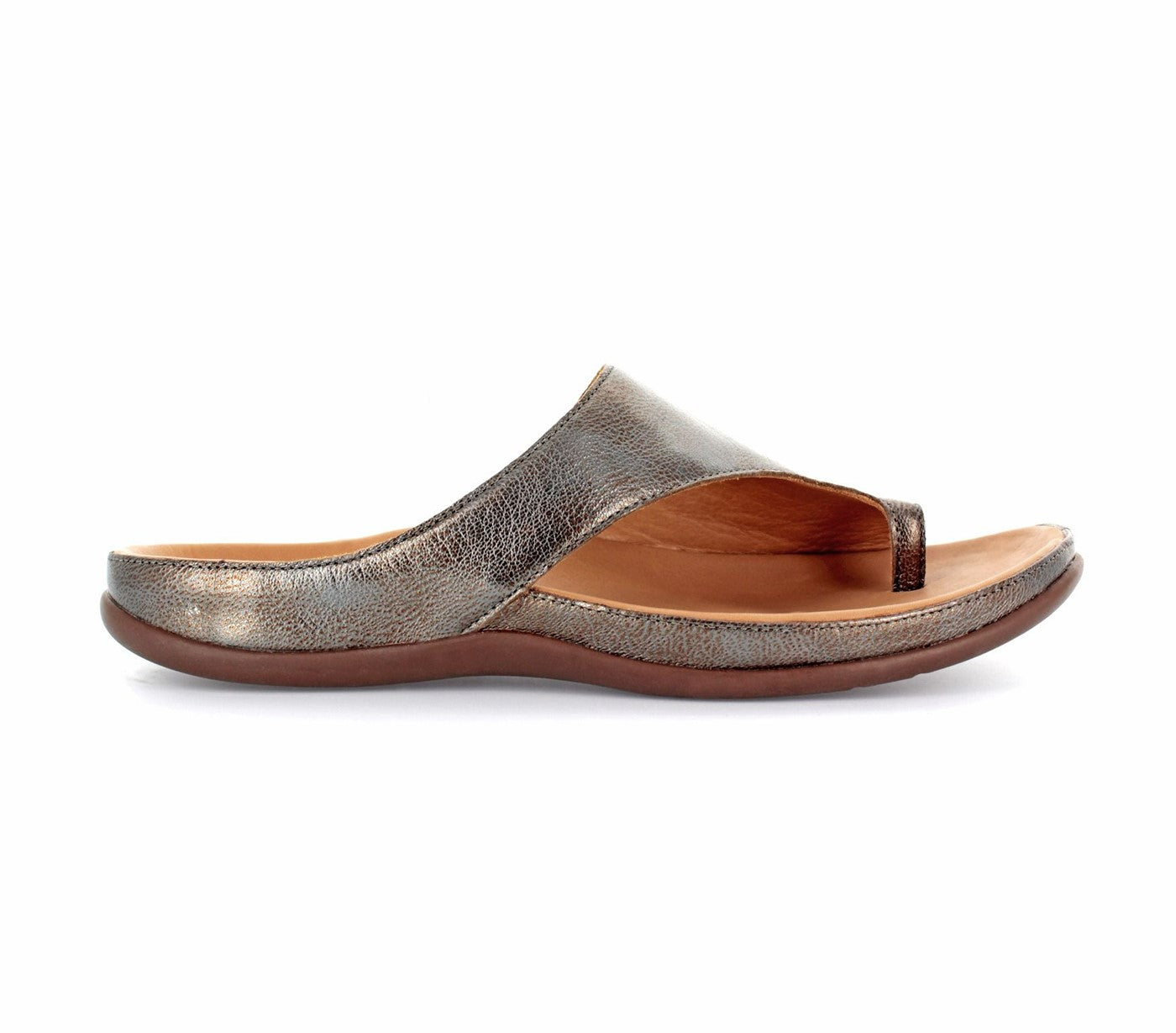 Strive Capri II - Women\'s Comfort Sandal with Arch Support - Anthracite - Side