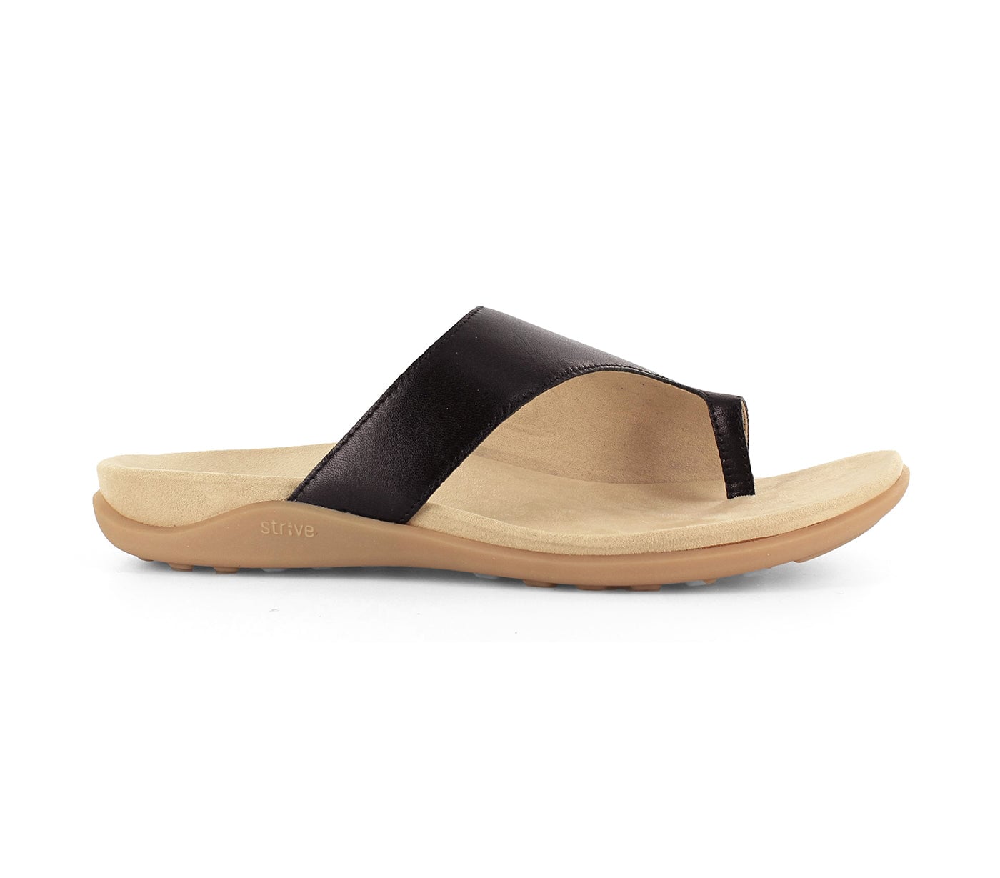 Strive Capri III Women's Supportive Sandal - Black - Side