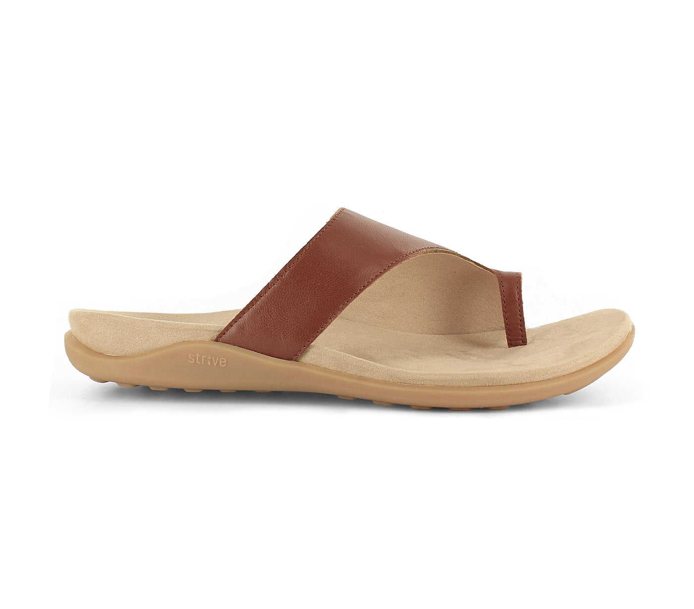 Strive Capri III Women's Supportive Sandal - Tan - Side