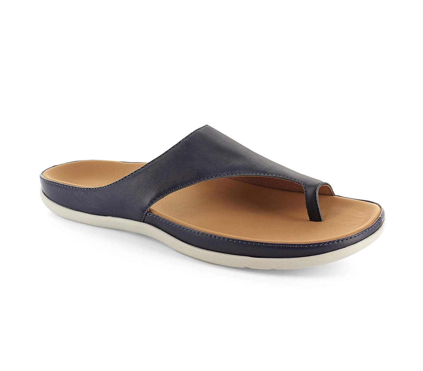 Strive Capri II - Women\'s Comfort Sandal with Arch Support - Navy - Angle
