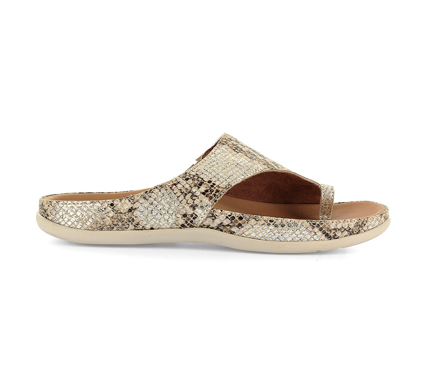 Strive Capri II - Women\'s Comfort Sandal with Arch Support - Snake Glamour - Side