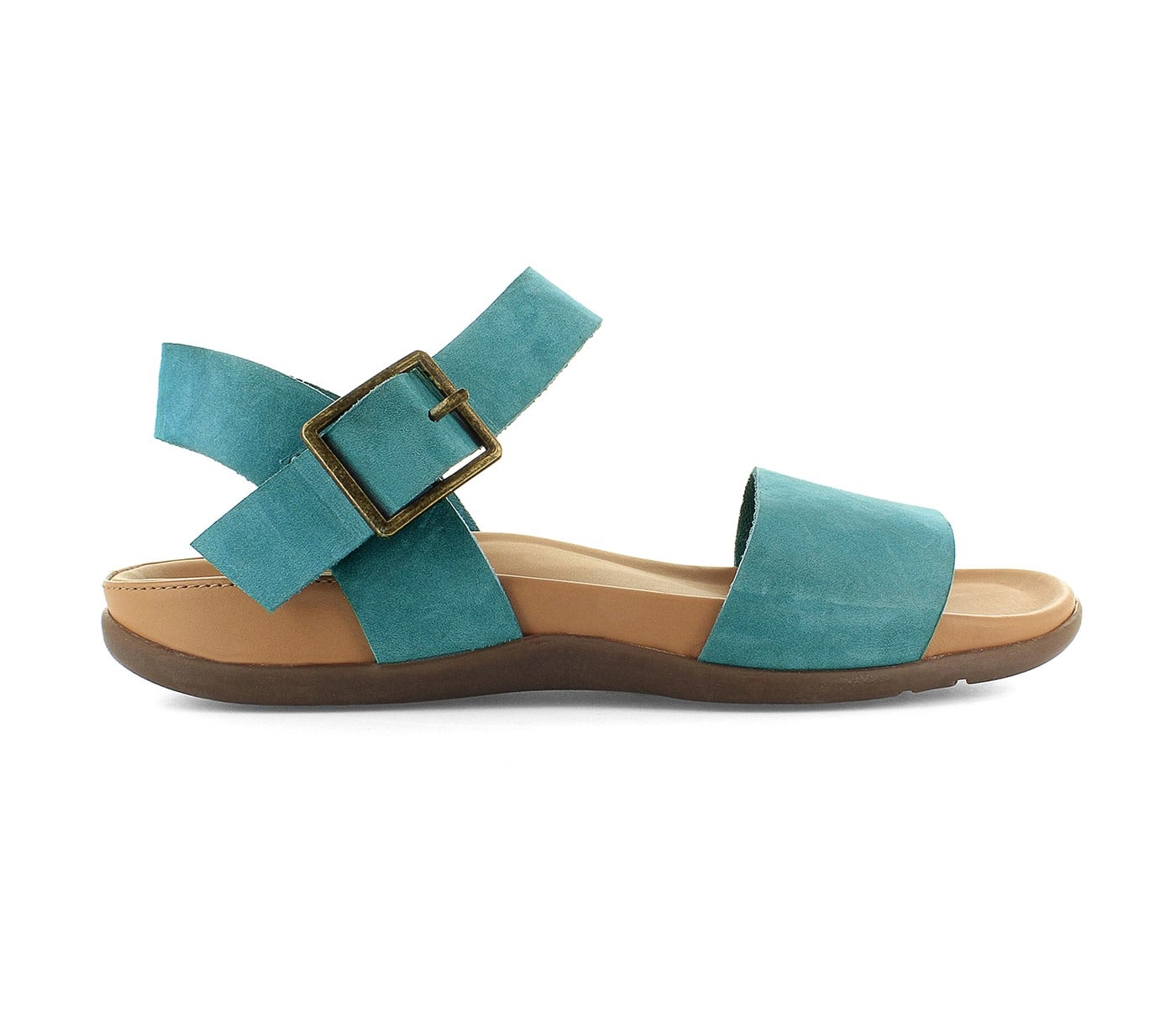 Strive Cara - Women\'s Slip on Sandal - Teal - Side