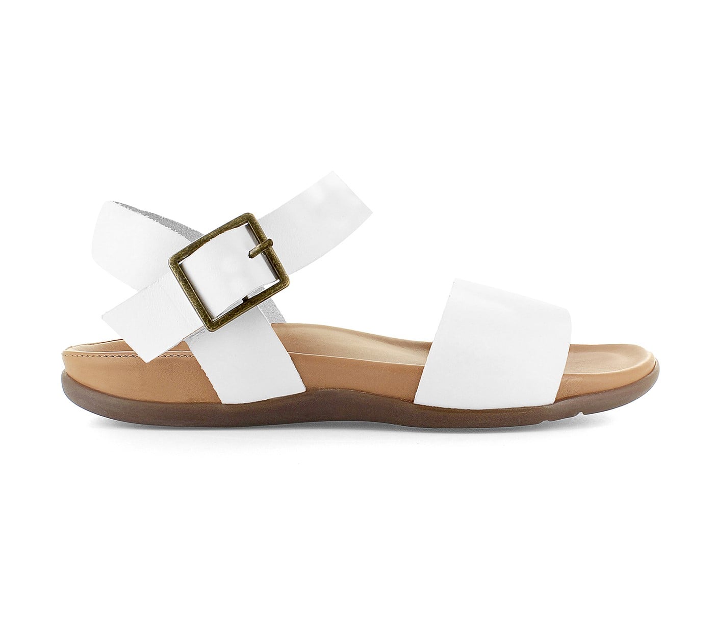 Strive Cara - Women\'s Slip on Sandal - White - Side