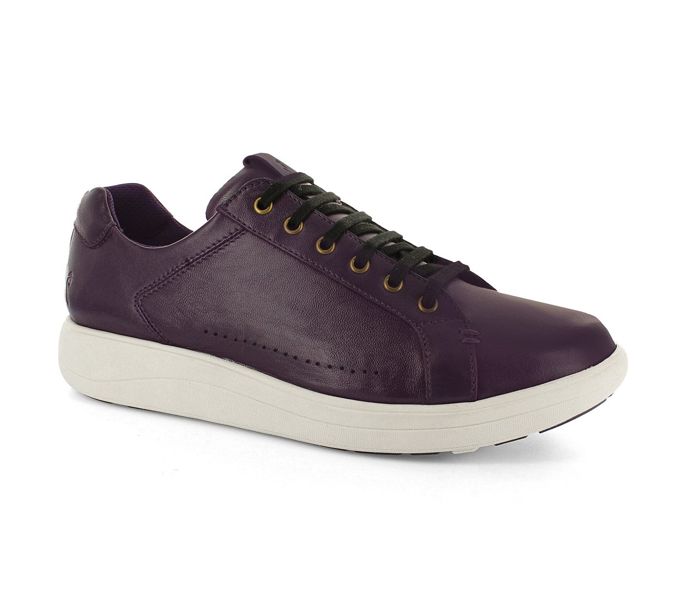 Strive Dakota Women's Lace-up Sneaker - Berry - Angle