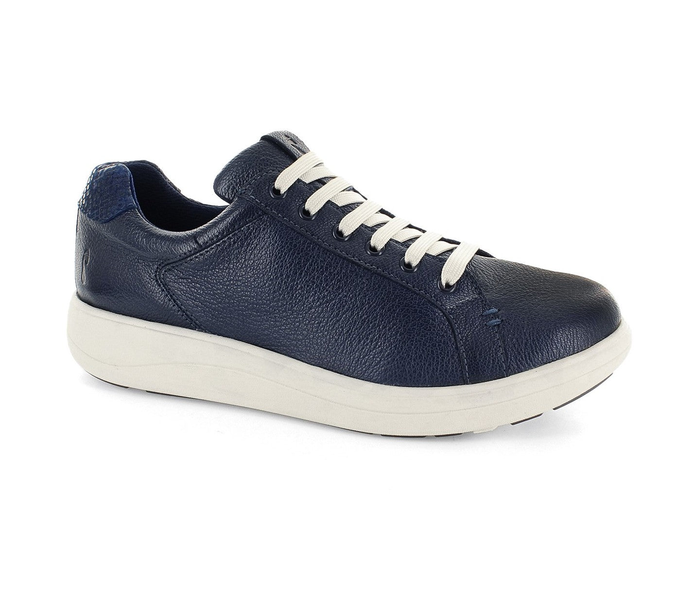 Strive Dakota Women's Lace-up Sneaker - Denim Snake - Angle