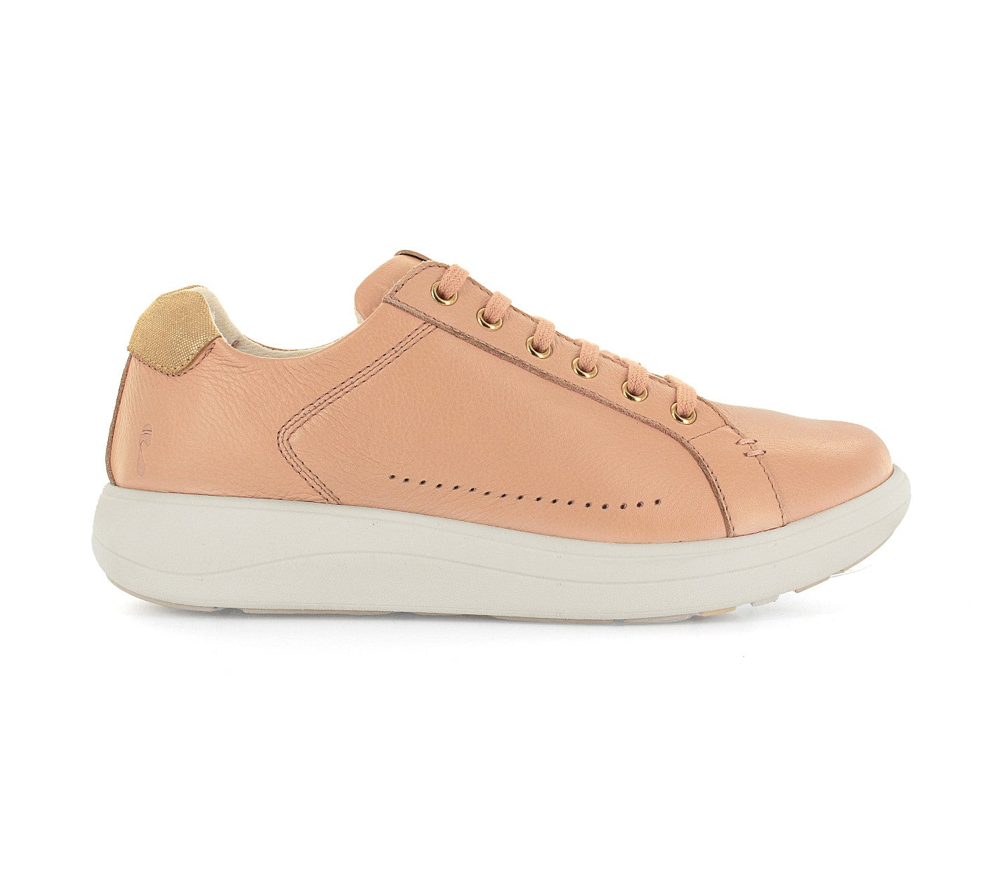 Strive Dakota Women\'s Lace-up Sneaker - Nude - Side