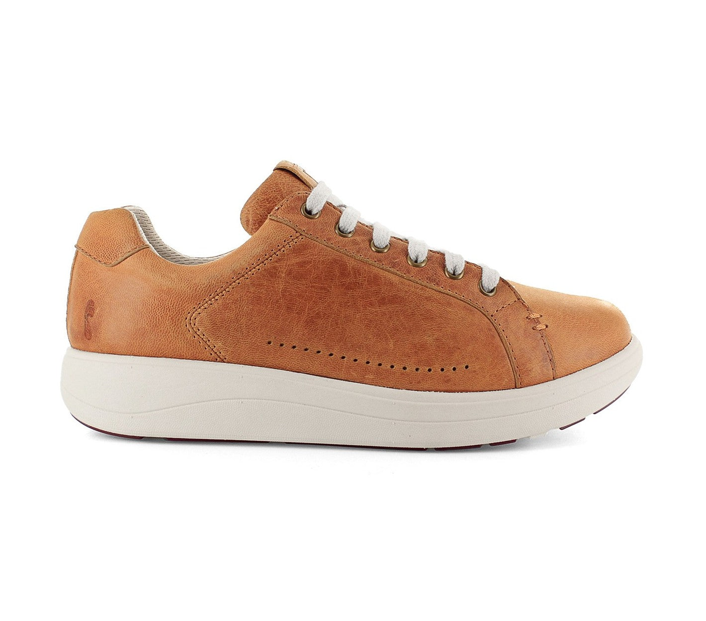 Strive Dakota Women's Lace-up Sneaker - Rust - Side