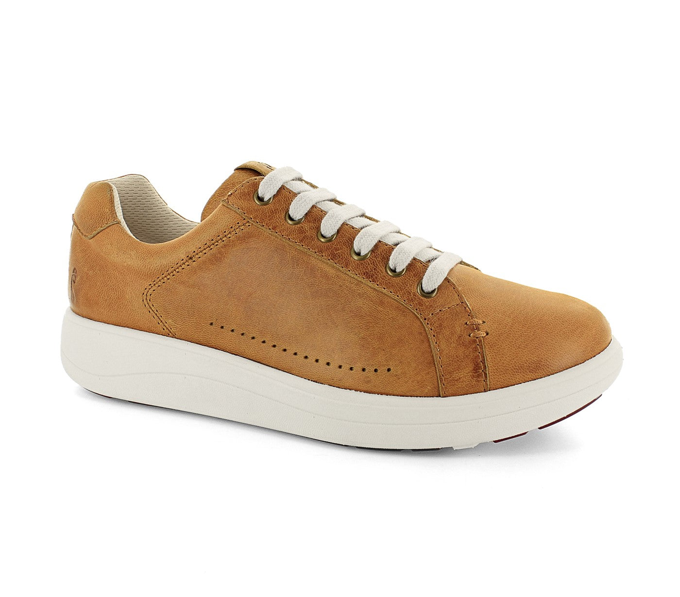 Strive Dakota Women's Lace-up Sneaker - Tan - Angle