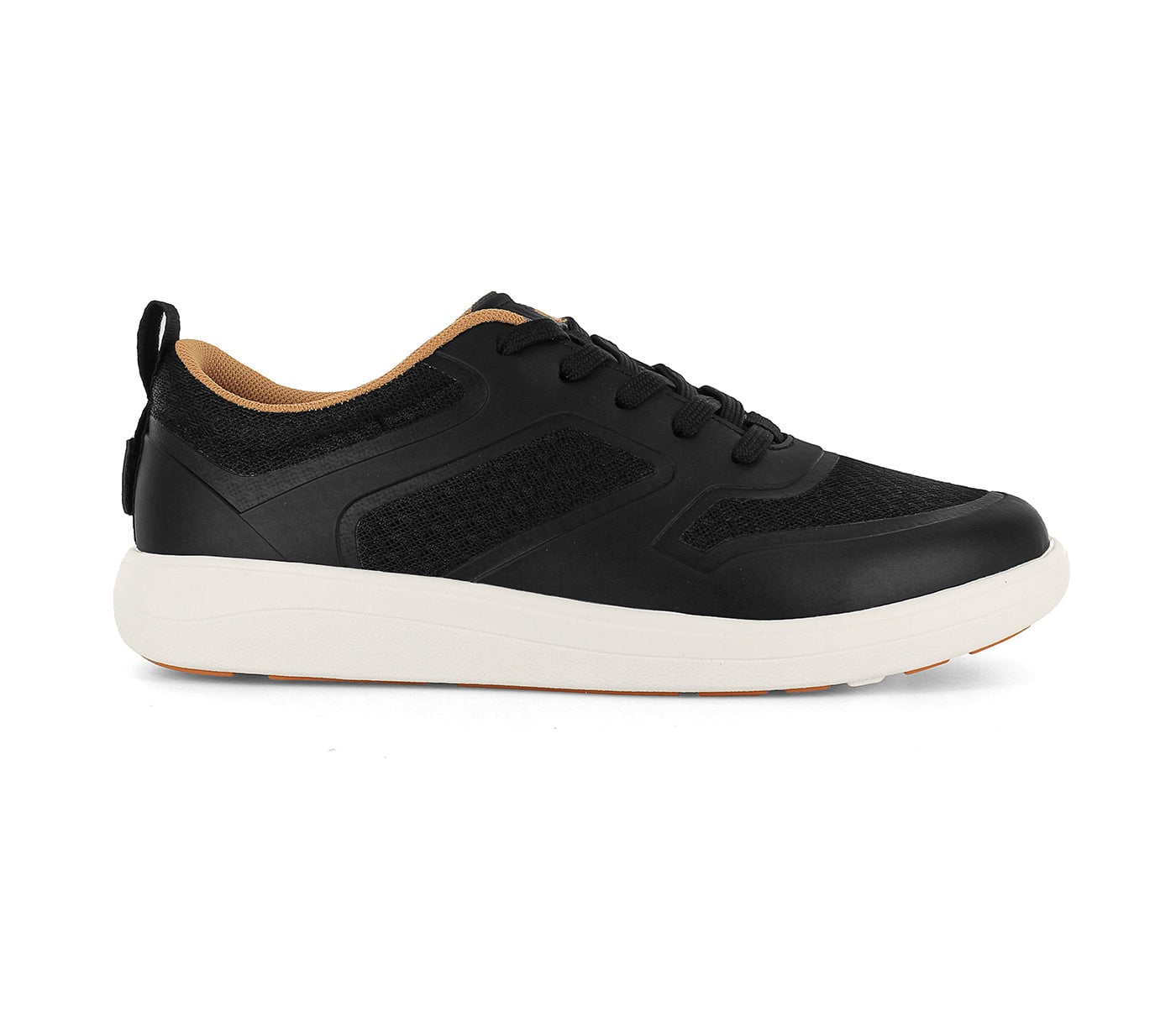 Strive Dash Women's Comfort Sneaker - Black - Side