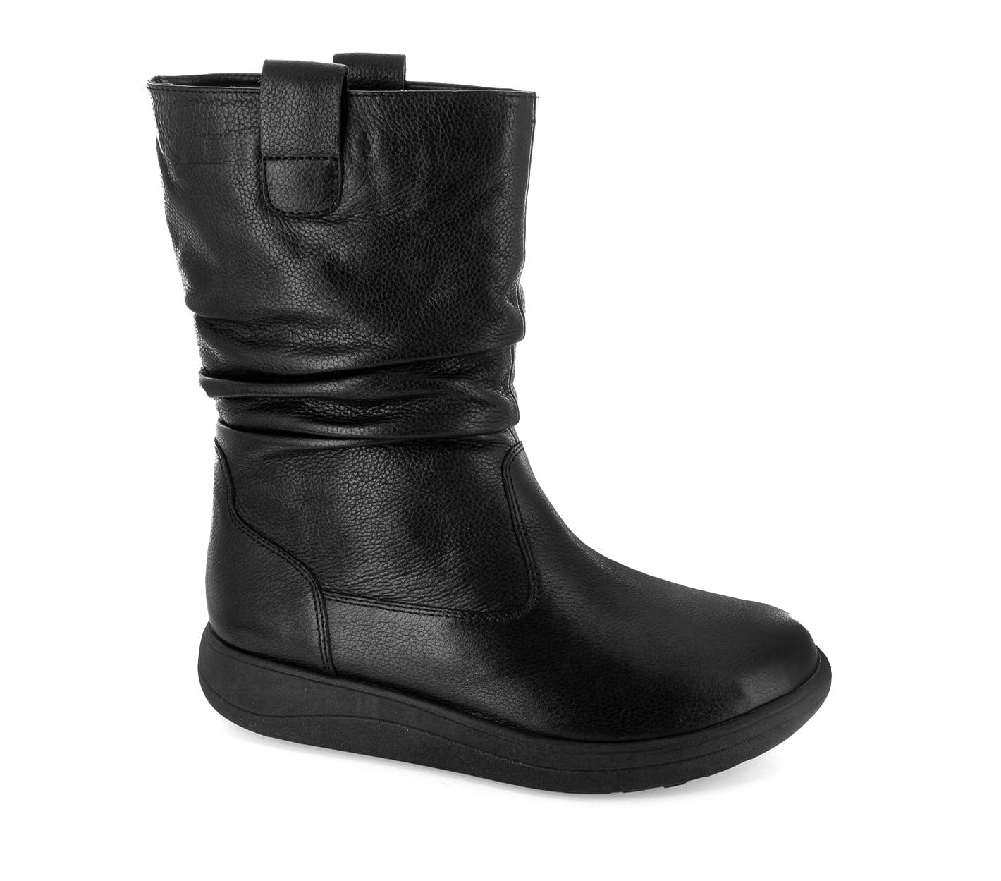 Women\'s Strive Fleur Mid-calf Comfort Supportive Boot - Black - Angle
