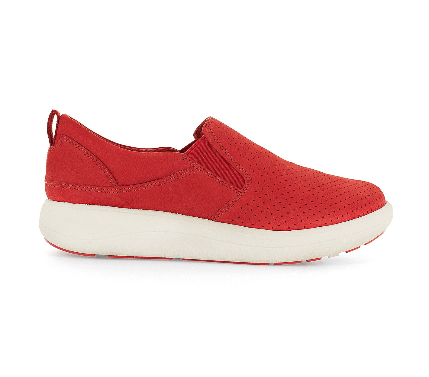 Strive Florida II Women's Casual Slip-on - Scarlet - Side