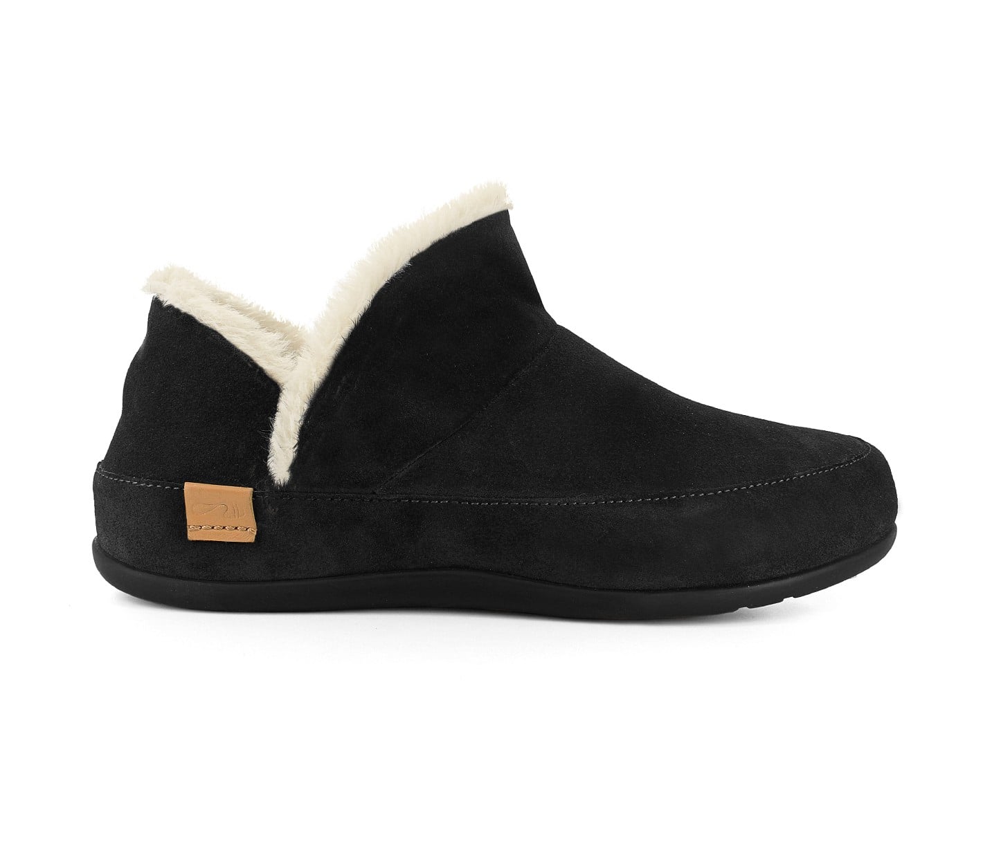 Strive Geneva Women's Supportive Slipper - Black - Side
