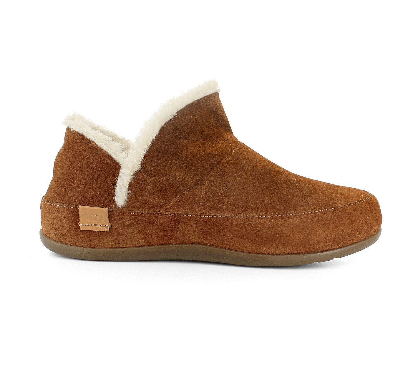 Strive Geneva Women's Supportive Slipper - Classic Tan - Side