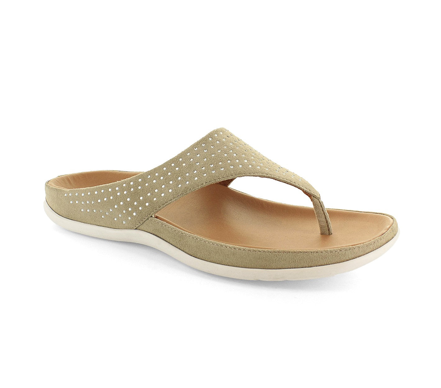 Strive Ibiza - Women's Supportive Thong Sandal in Stone