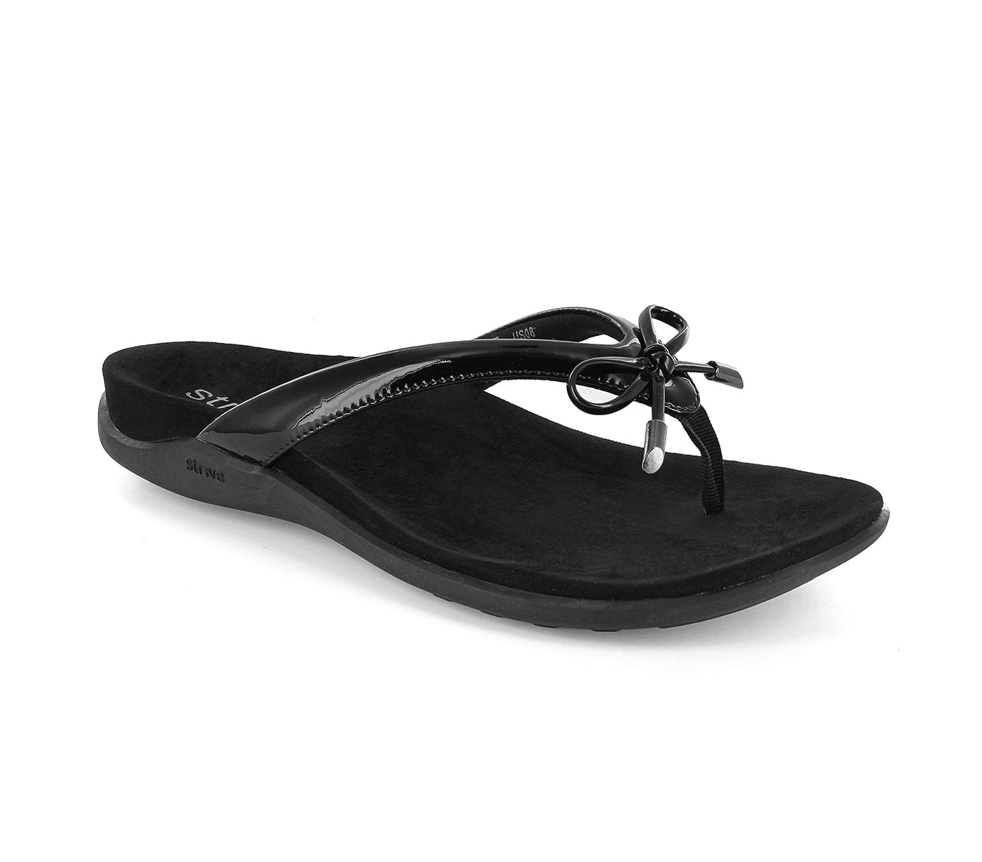 Strive Island Women's Stylish Comfort Sandal in Black