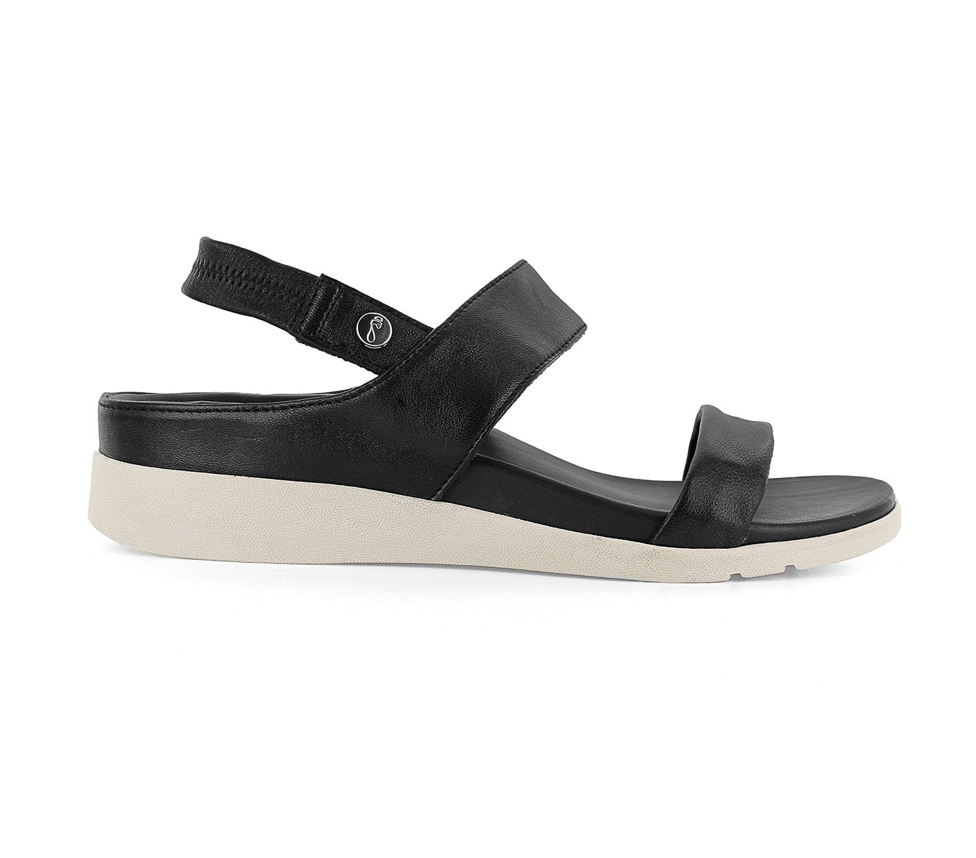 Strive Isla - Women's Supportive Sandals - Black/White - Side