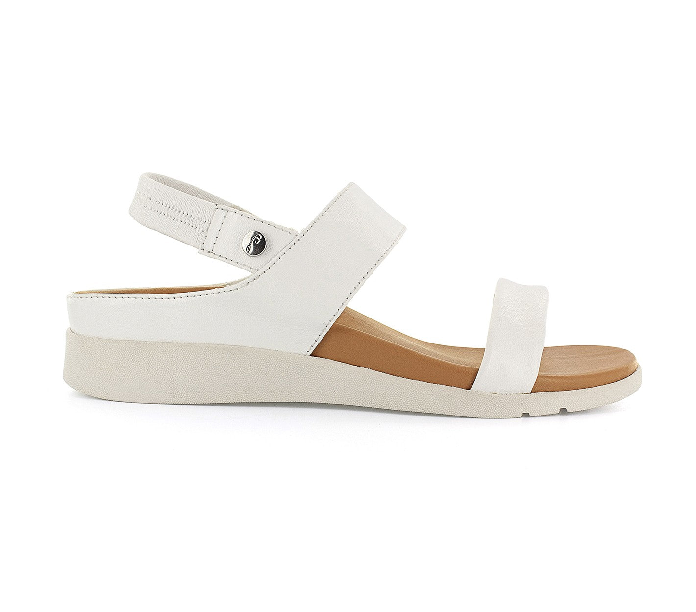 Strive Isla - Women's Supportive Sandals - White - Side
