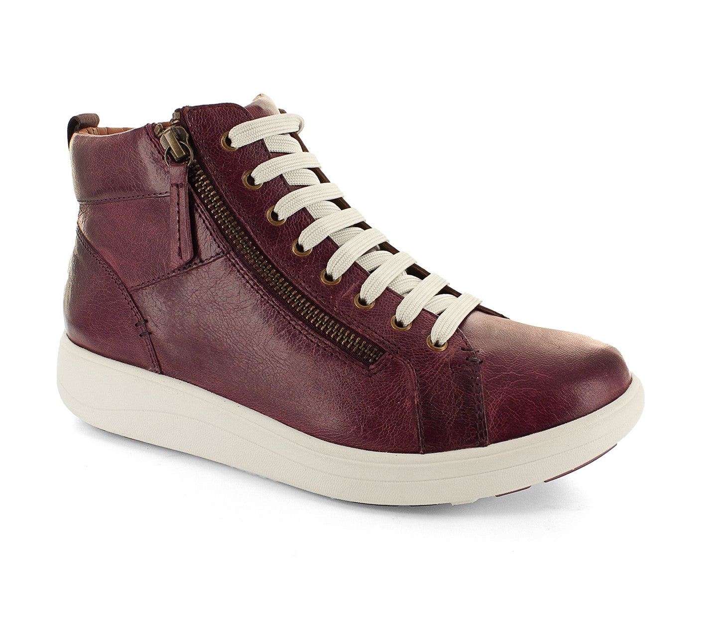 Strive Women's Sneaker Boot - Kensignton - Arch Supportive in Merlot