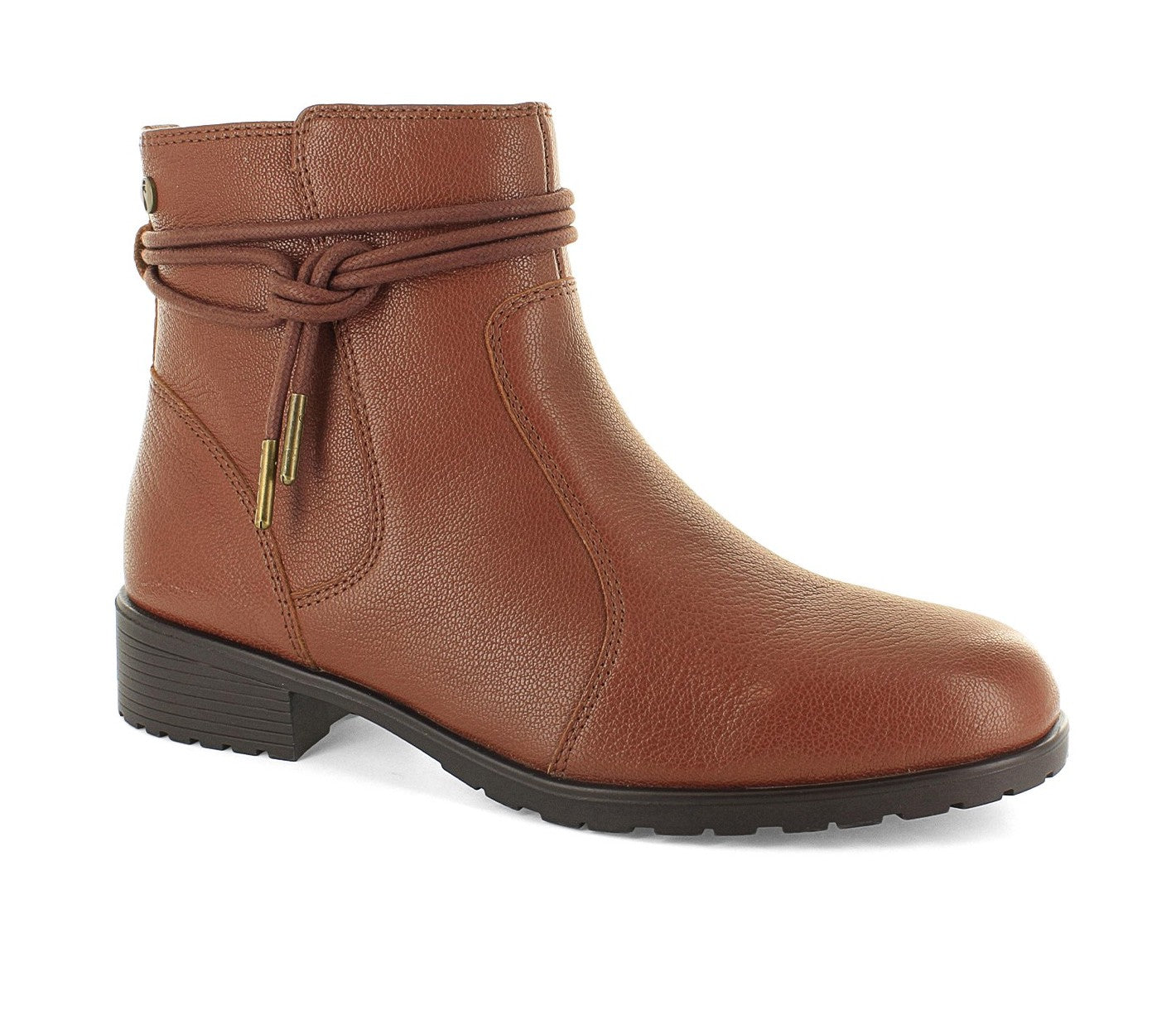 Strive Lambeth Women's Comfort Ankle Height Boot in Rust