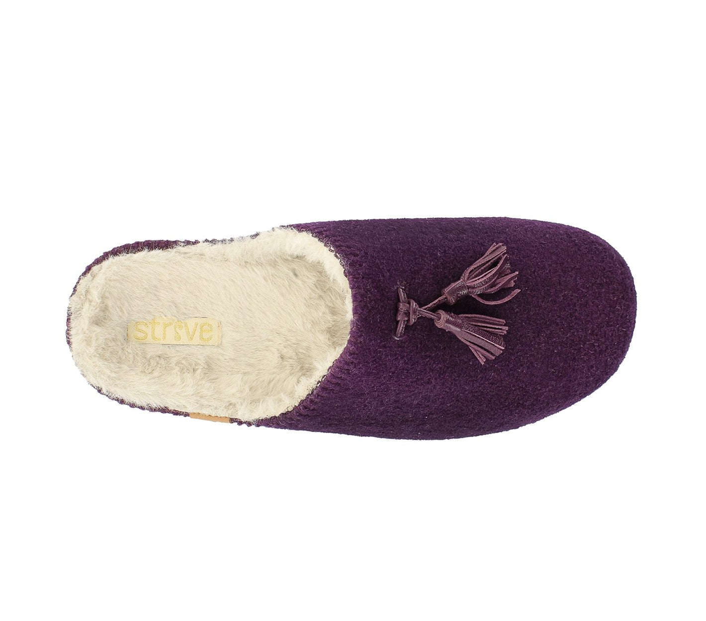 Strive Lille Women's Comfort Slipper - Purple - Overhead