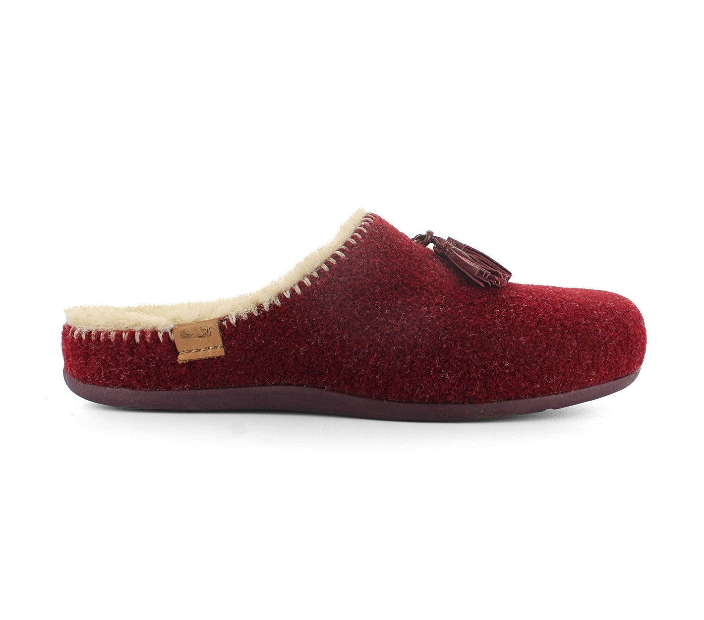 Strive Women's Comfort Slipper - Wine - Side