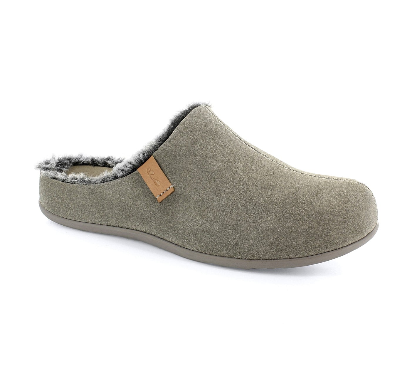 Strive Luxembourg Men's Supportive Slipper in Charcoal Grey