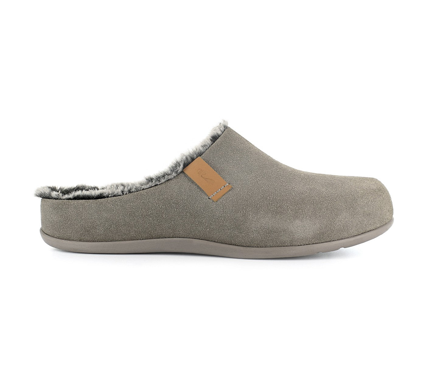 Strive Luxembourg Men's Supportive Slipper - Charcoal Grey - Side