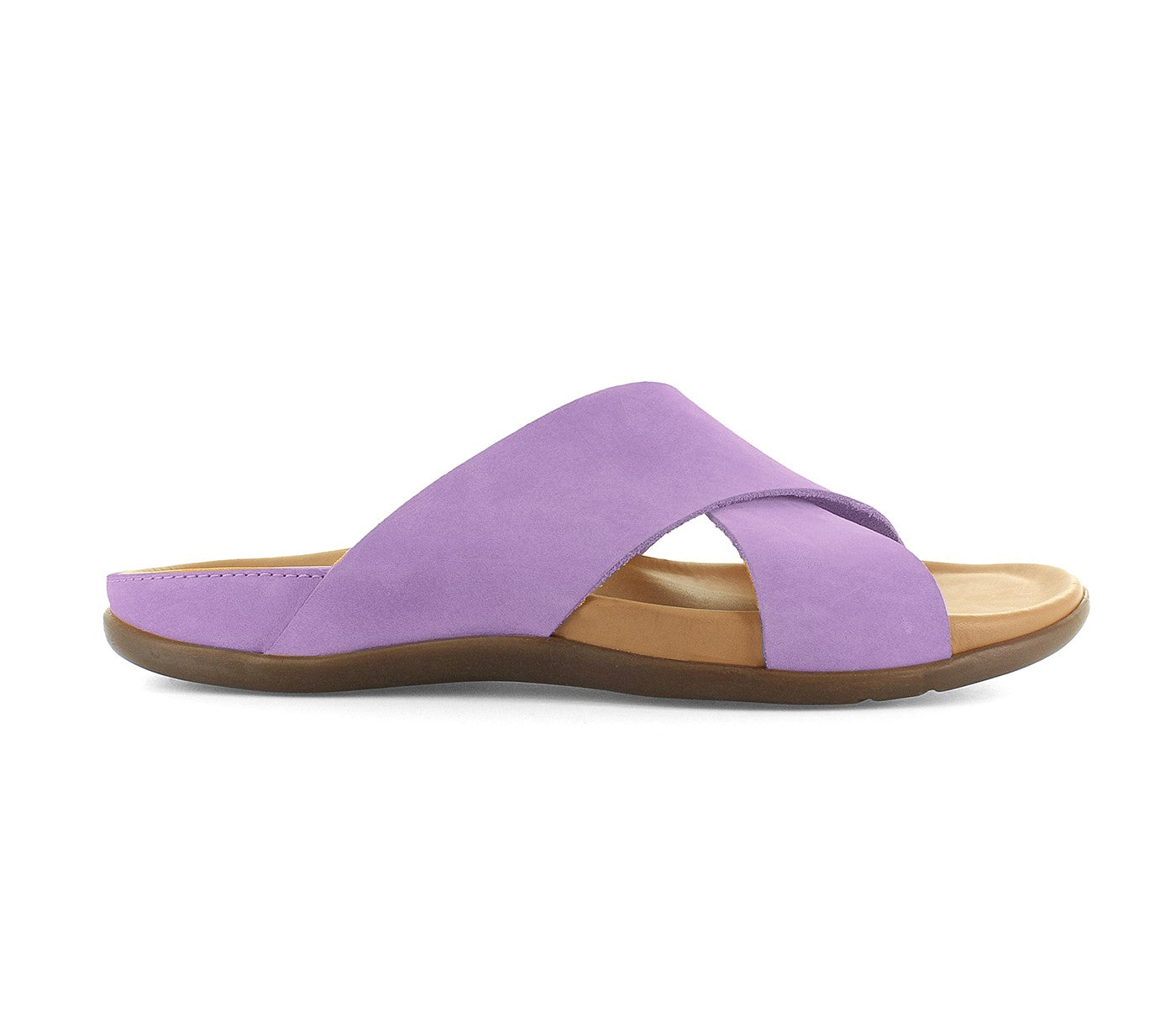 Strive Palma - Women\'s Slip-on Sandal with Arch Support - Lavender - Side