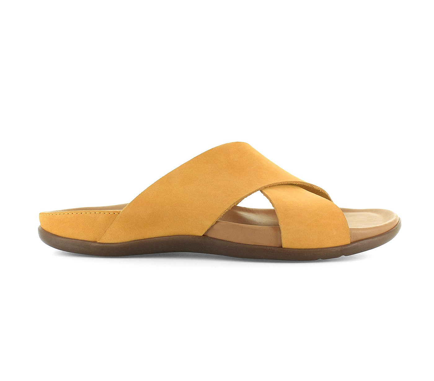 Strive Palma - Women\'s Slip-on Sandal with Arch Support - Sunflower - Side