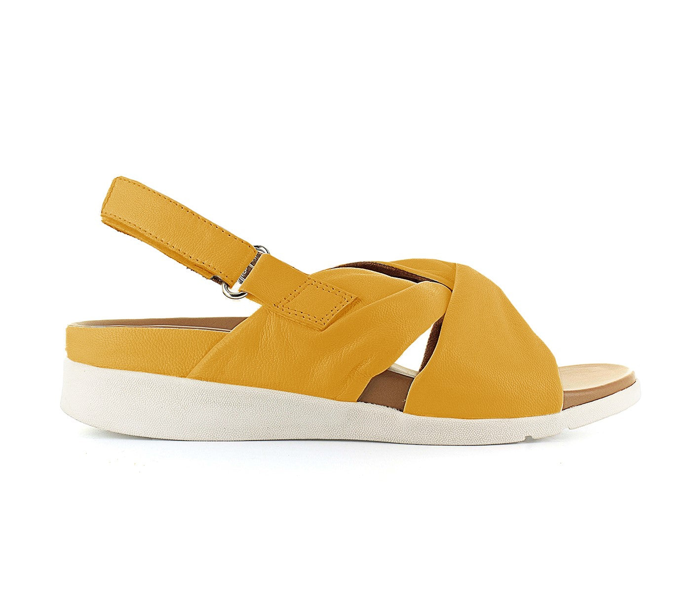 Strive Tahiti II - Women\'s Platform Sandal with Arch Support - Amber - Side