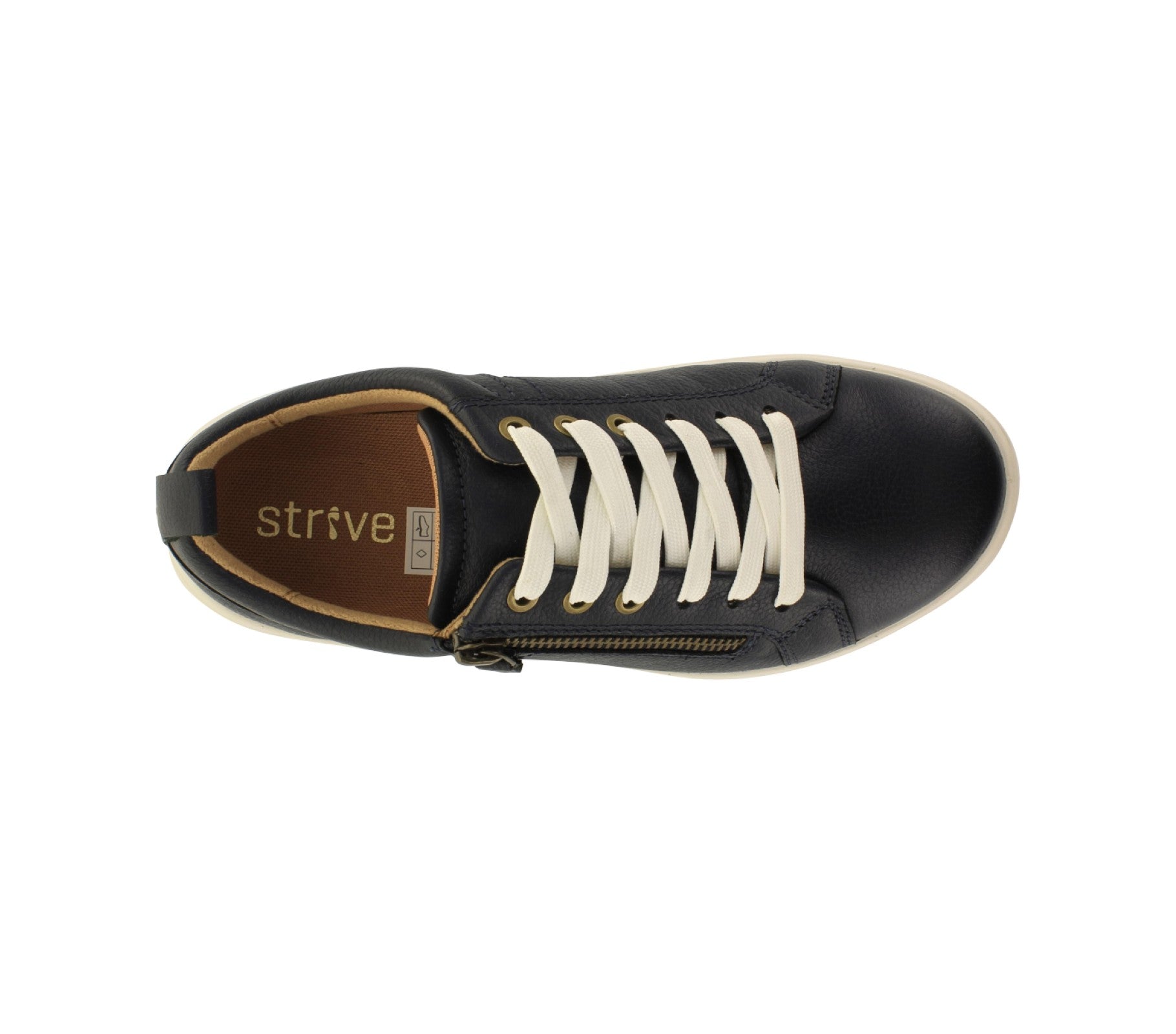 Strive Talia Women's Casual Comfort Shoe - Strive Footwear Talia Denim Birdseye