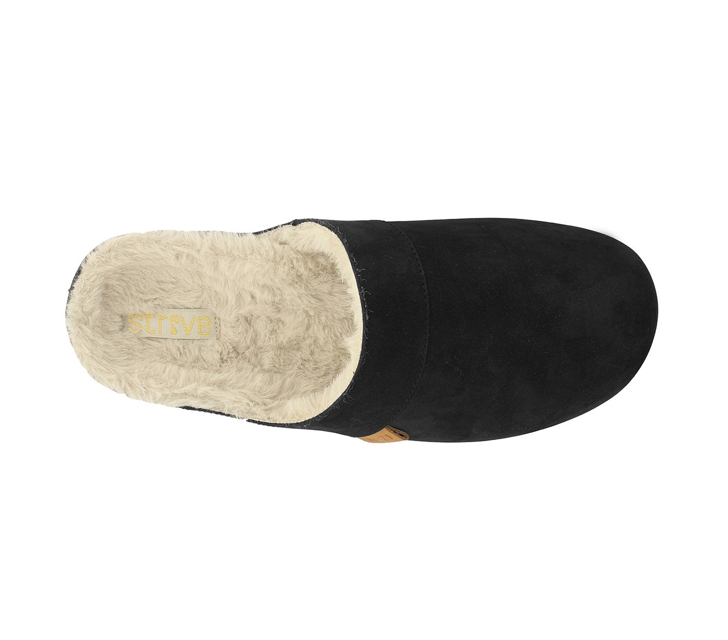 Strive Vienna Women's Supportive Slippers -  strive footwear VIENNA All Black Birdseye
