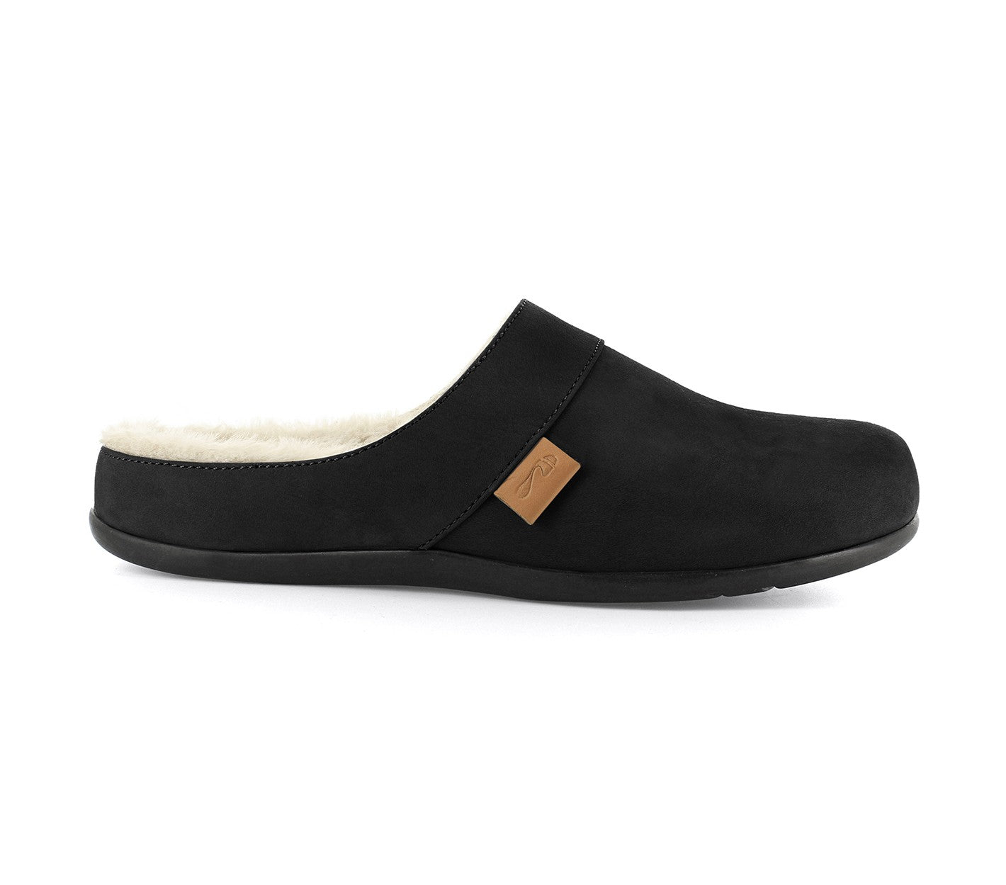 Strive Vienna Women's Supportive Slippers -  strive footwear VIENNA All Black Lateral