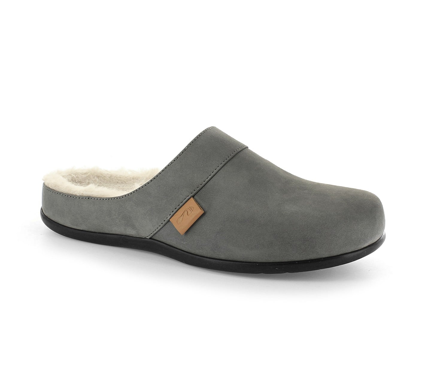 Strive Vienna Women's Supportive Slippers in Charcoal Grey