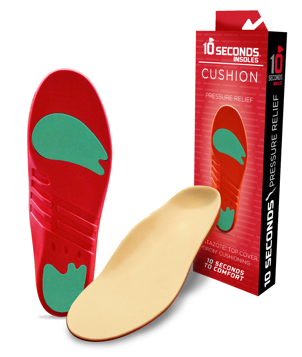 10 Seconds 3020 Pressure Relief Neutral Insoles - View 1