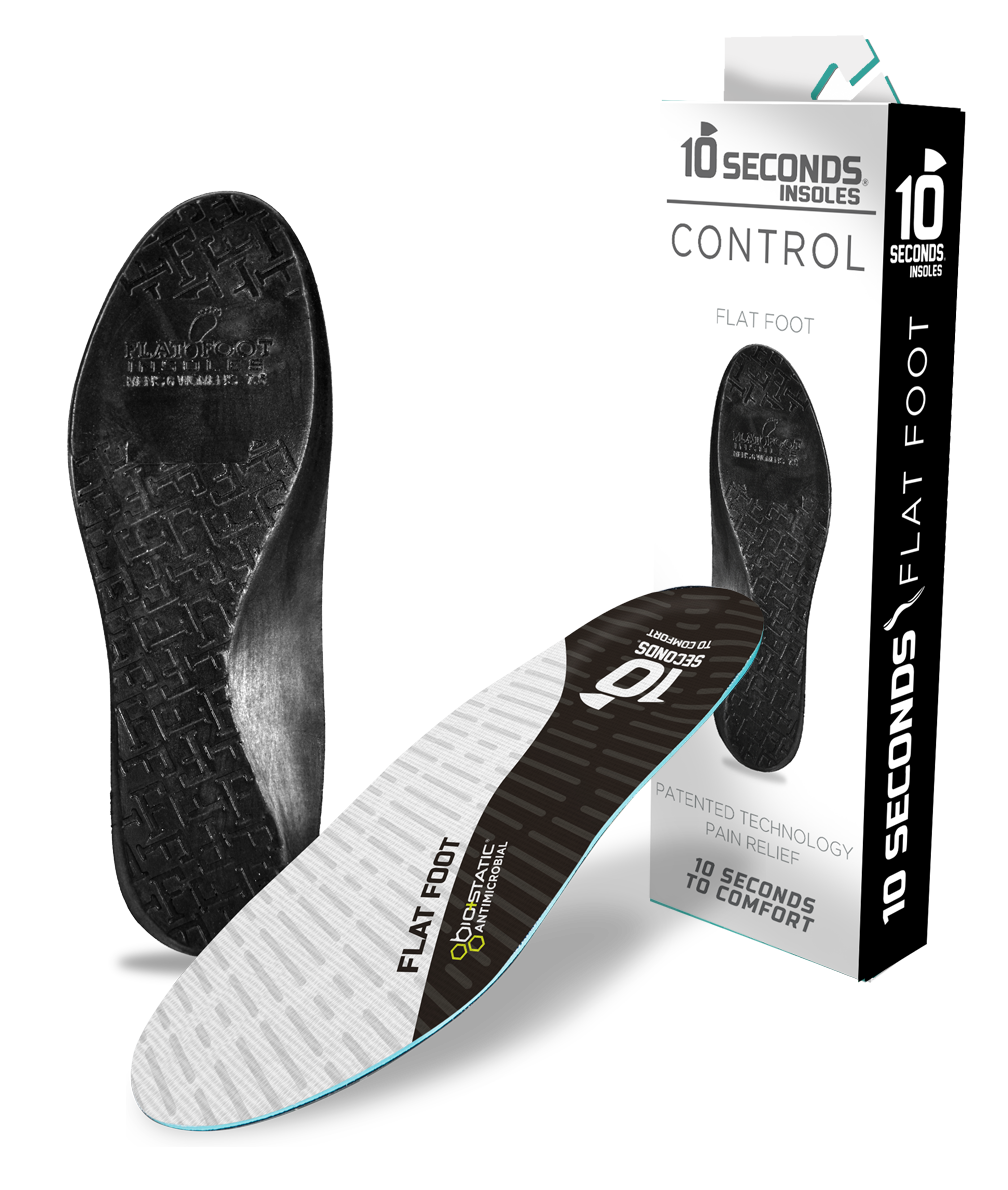 10 Seconds Flat Foot Supportive Insoles - View 1