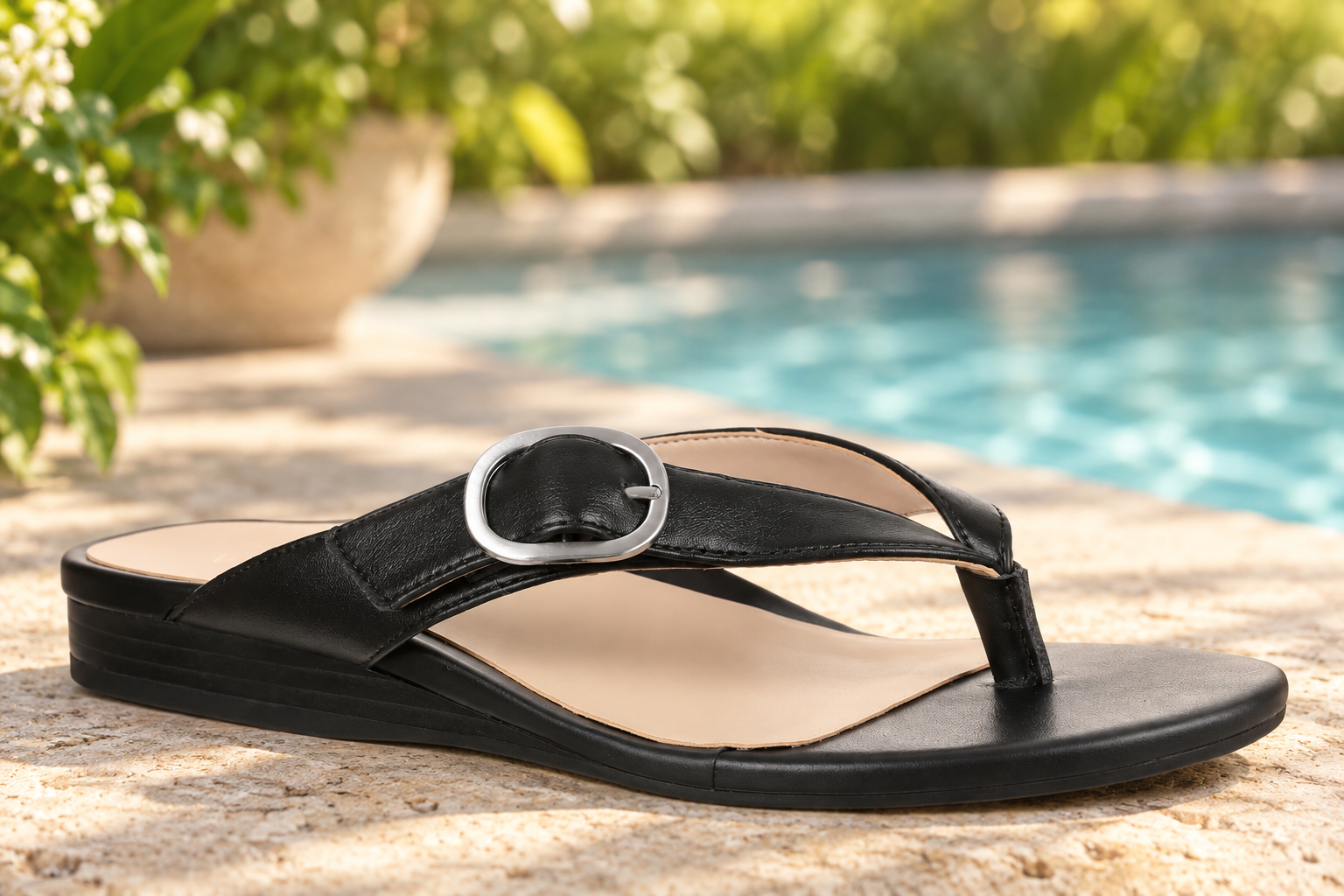 Vionic Ginny Women's Cushioned Thong Sandal - Lifestyle - generated