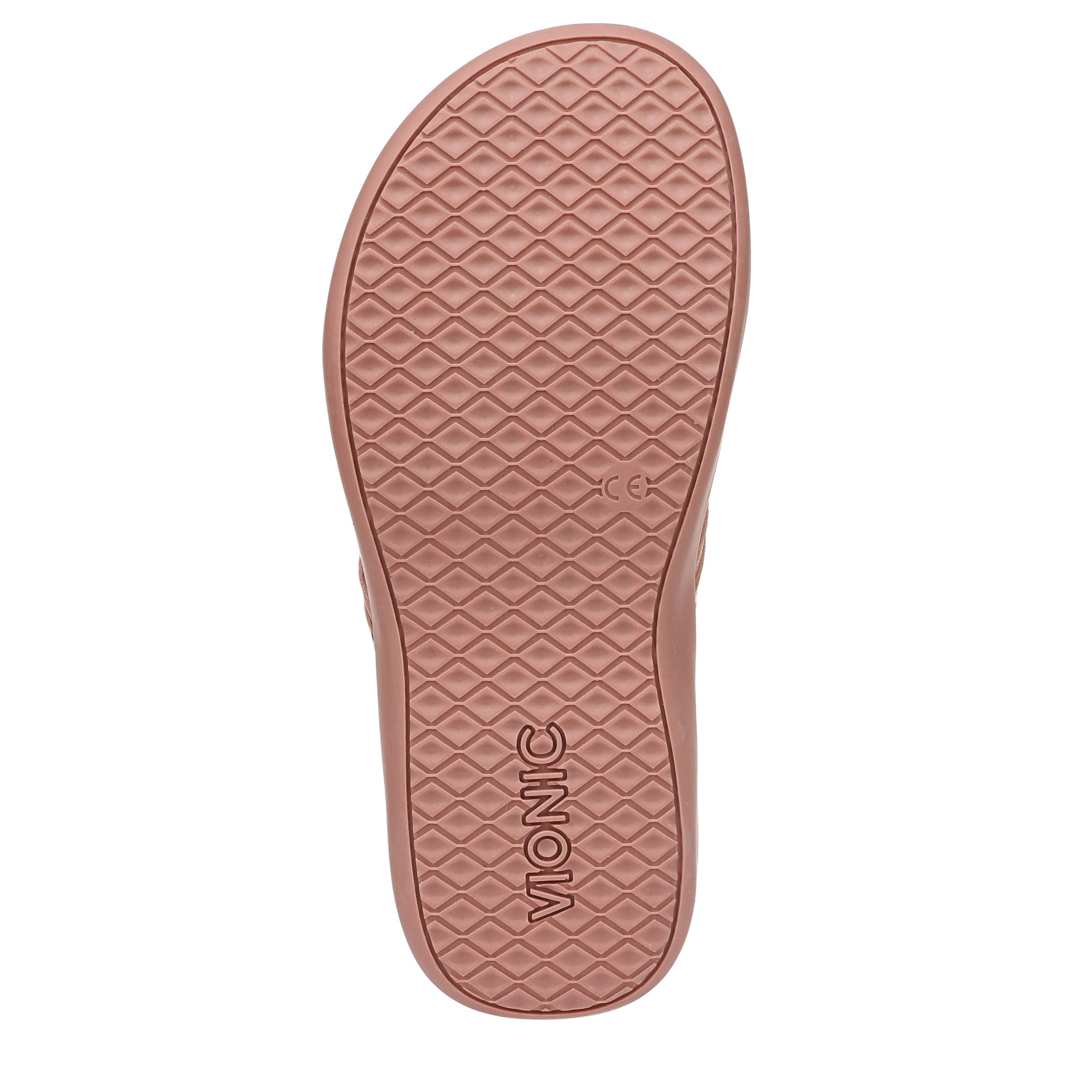 Vionic Aloe - Rosewood Rose Gold - Outsole View