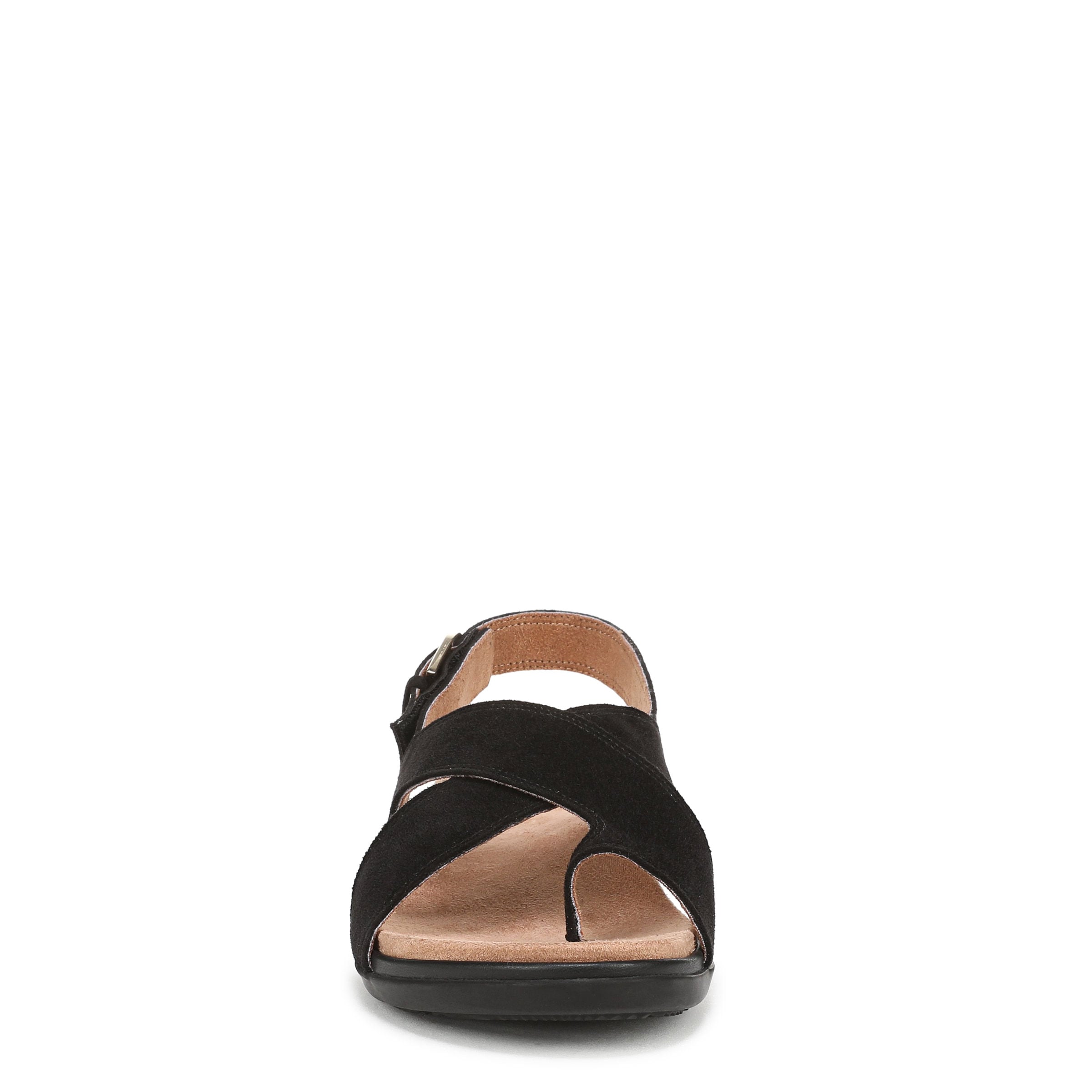 Vionic K1812L3002 - Black Suede - Front View