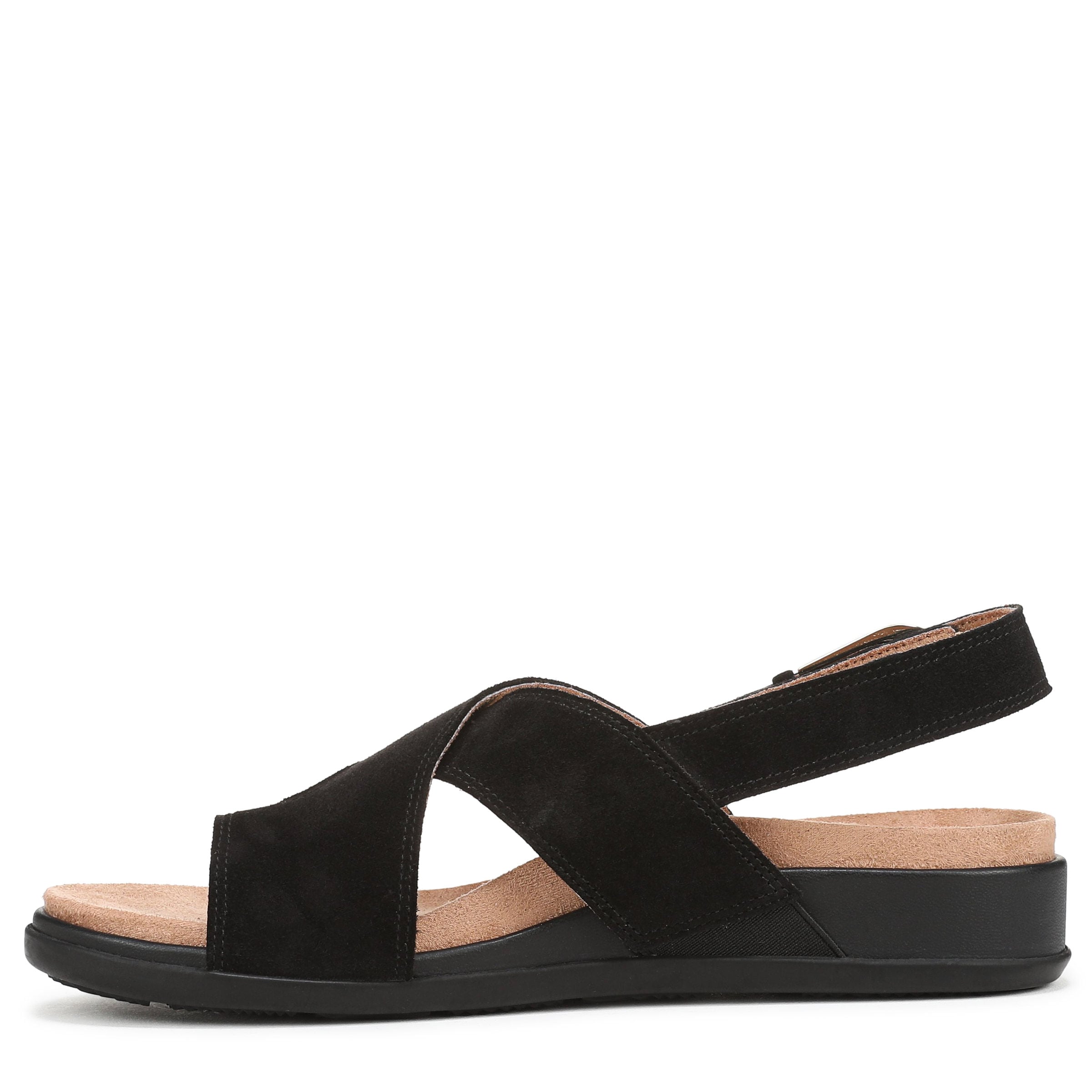 Vionic K1812L3002 - Black Suede - Opposite Side Profile