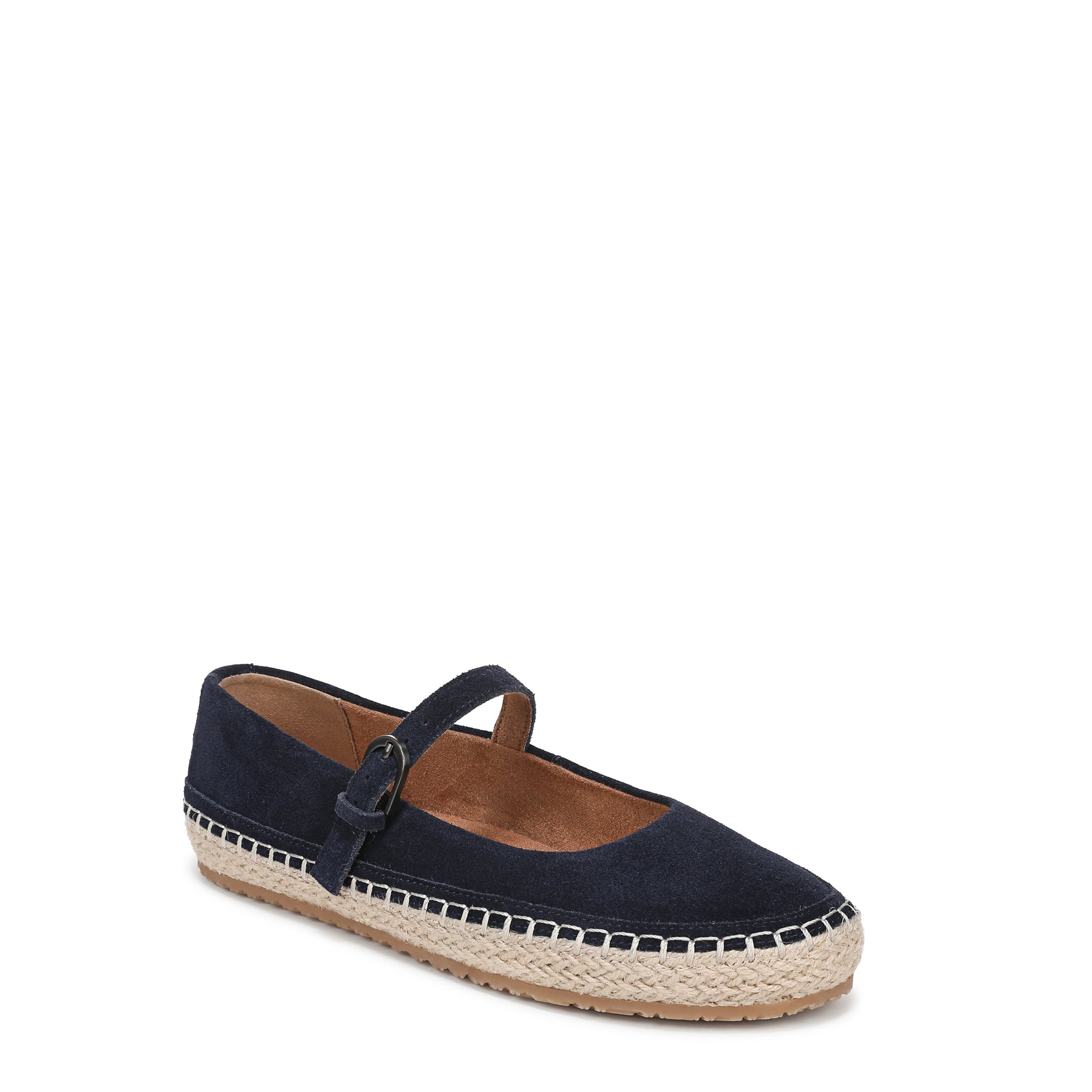 Vionic K1813L3401 - Navy Blazer Suede - Main Front Three-Quarter View