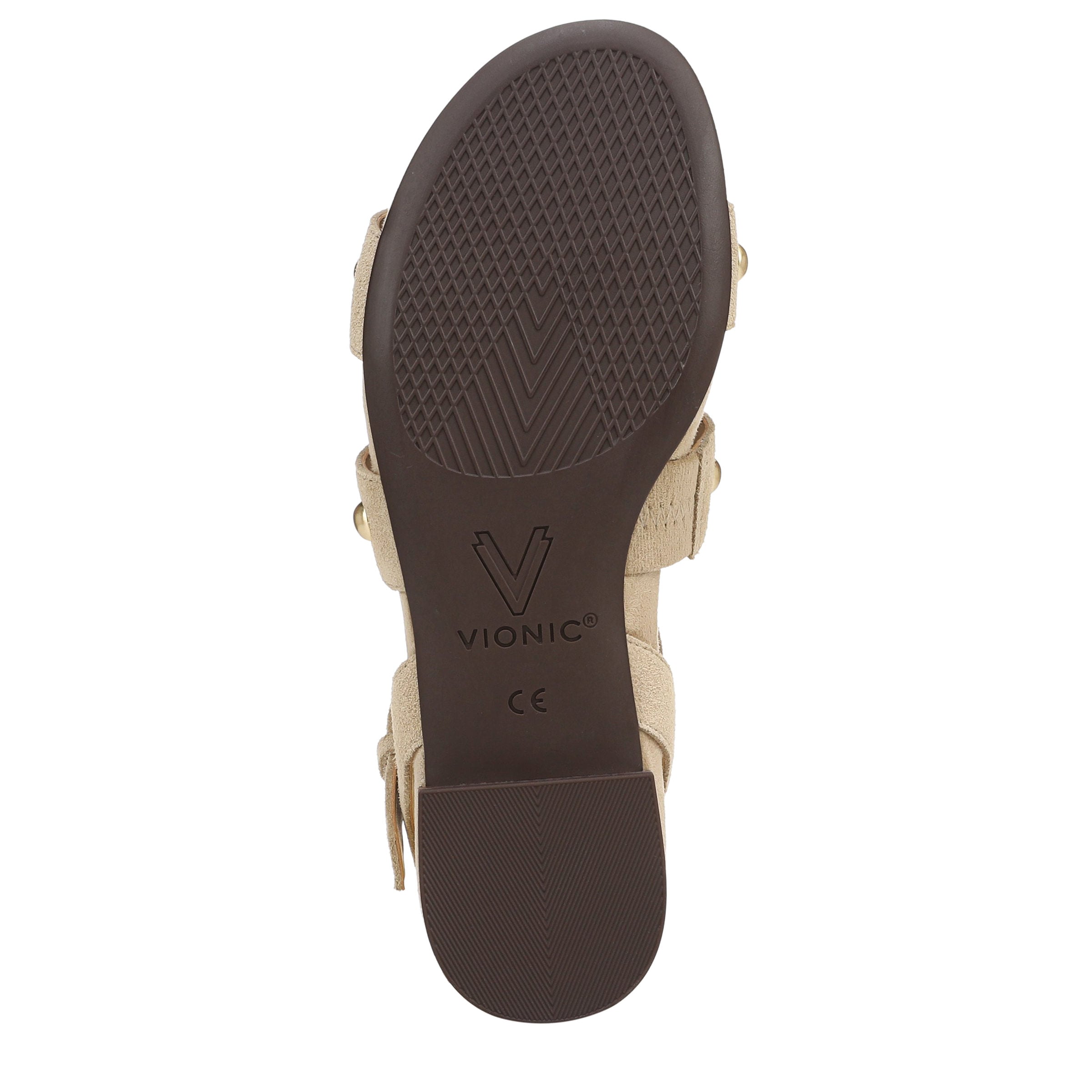 Vionic K1855L3201 - Caramel Suede - Outsole View