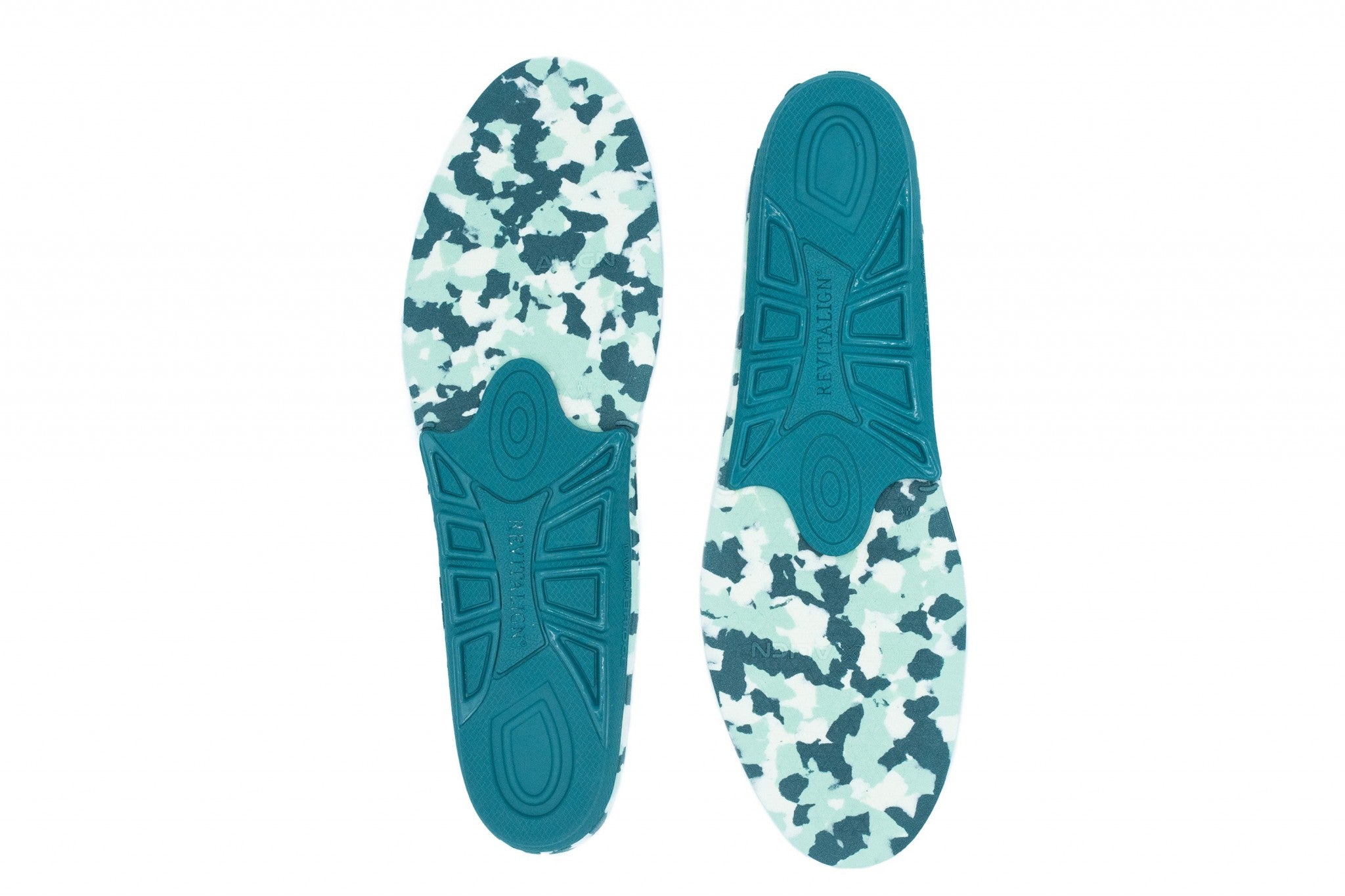 REVITALIGN Low Arch Support Cushioned Stability Women's Insoles - One Color - Product View - 4