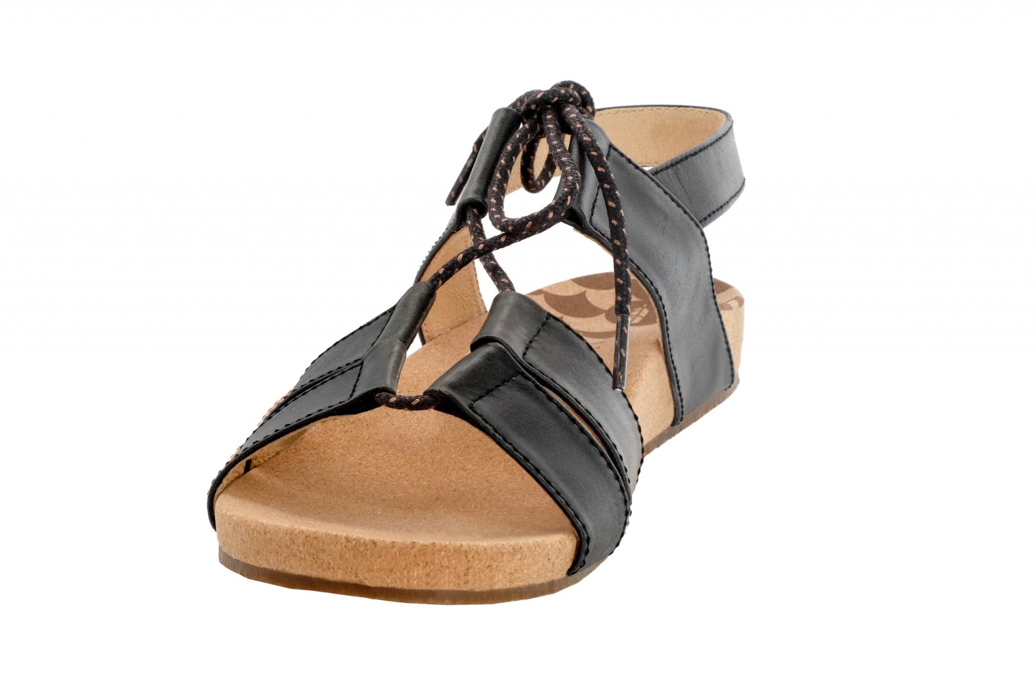 Revitalign Adele Supportive Full Contact Comfort Women's Sandals - Black - Product View - 3