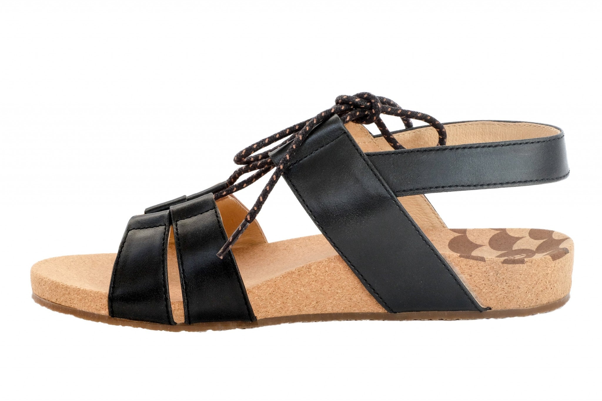 Revitalign Adele Supportive Full Contact Comfort Women's Sandals - Black - Product View - 4