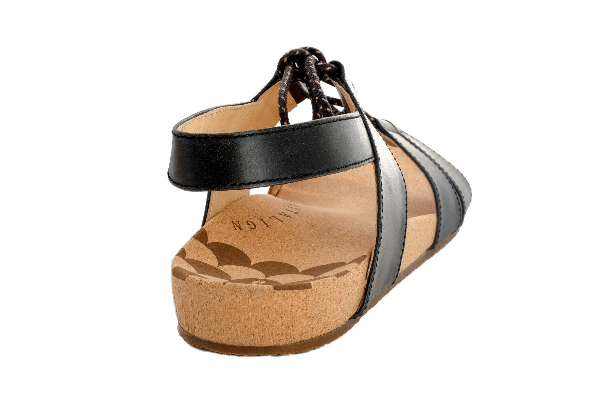 Revitalign Adele Supportive Full Contact Comfort Women's Sandals - Black - Product View - 5
