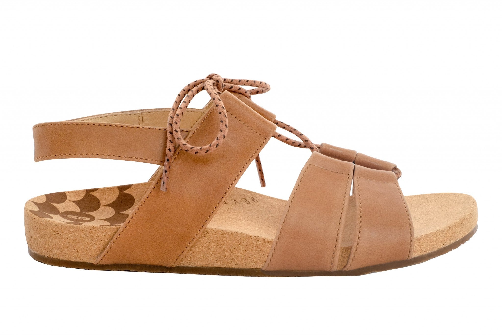 Revitalign Adele Supportive Full Contact Comfort Women's Sandals - Saddle - Product View - 1