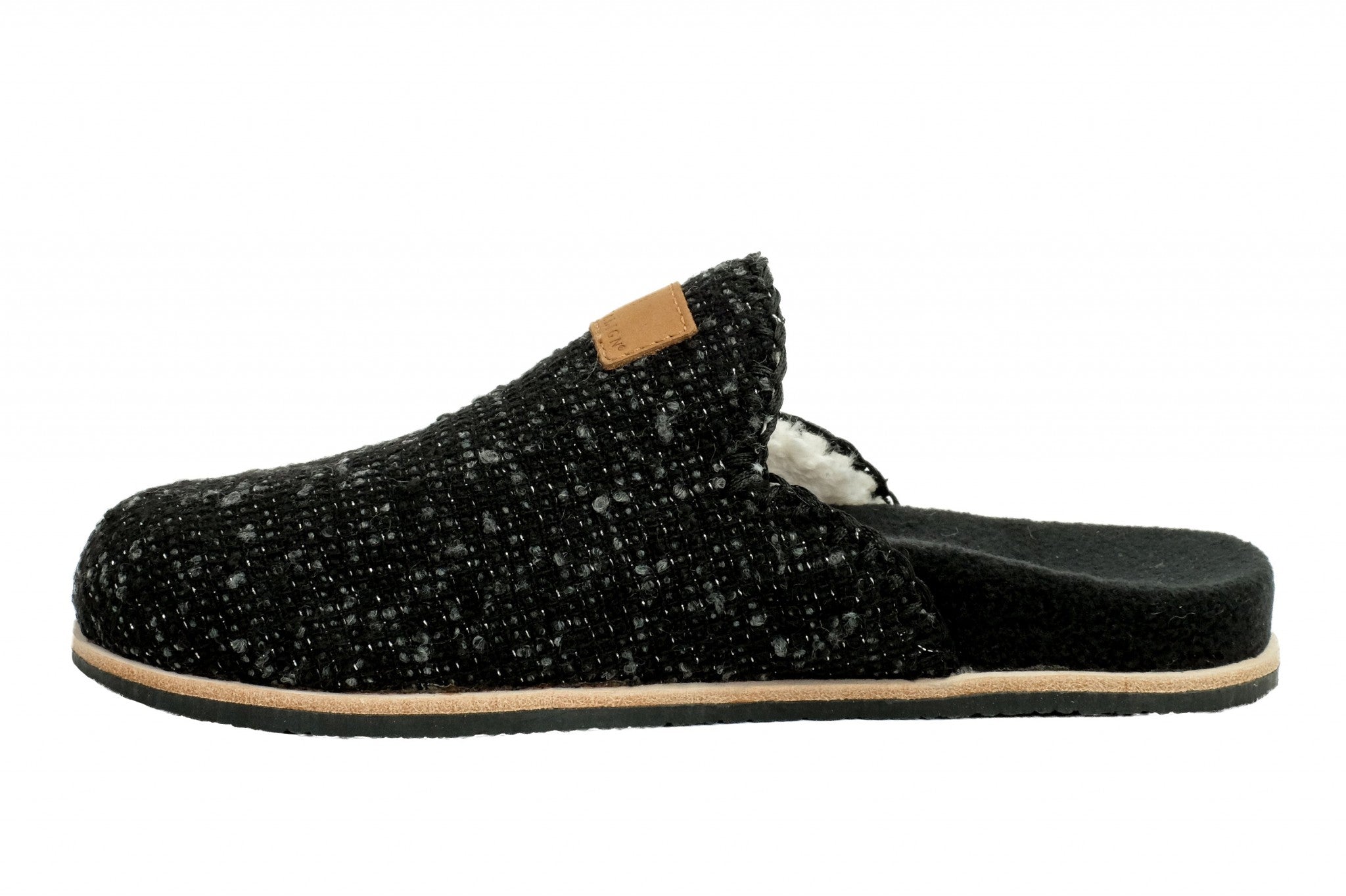 Revitalign Alder Knit Cozy Support Women's Slippers - Black - Product View - 4