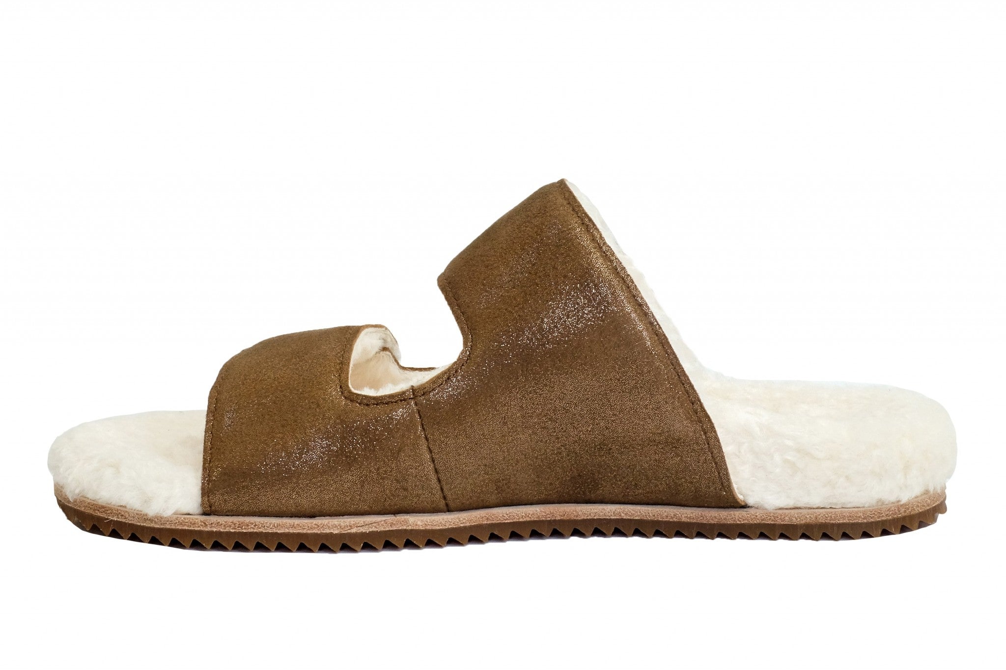 Revitalign Amelia Orthotic Comfort Slip-On Women's Slippers - Bison - Product View - 4